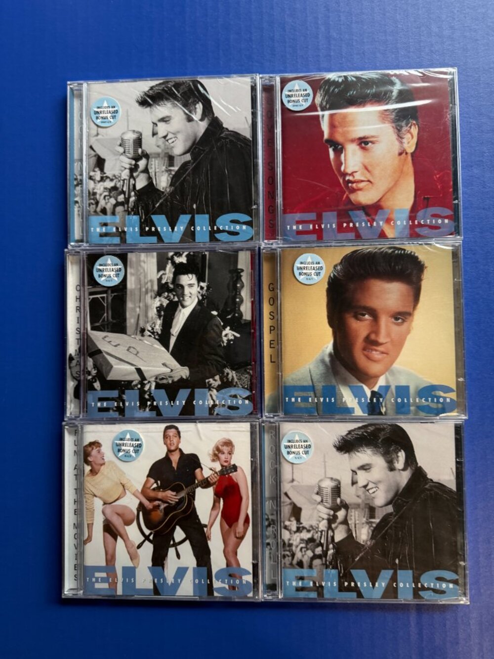 (LOT OF 6) Time Life~The ELVIS PRESLEY COLLECTION CDs - NEW & SEALED